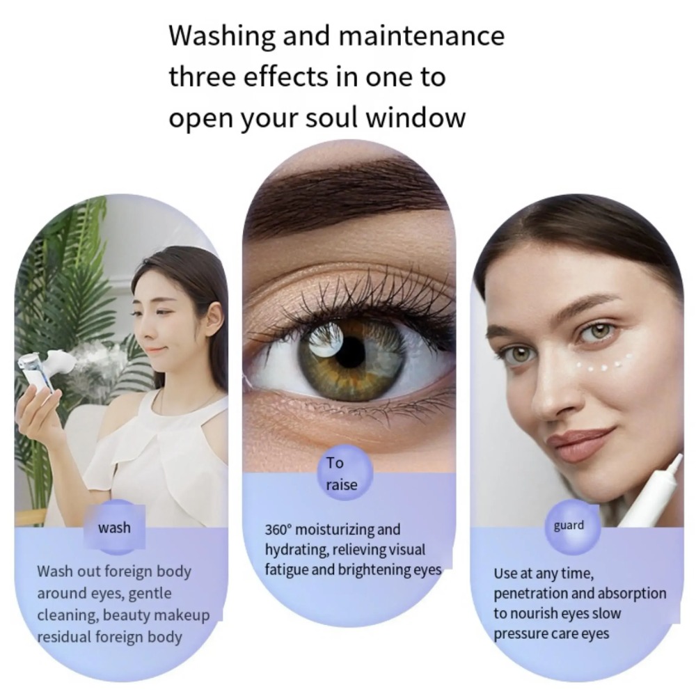 New Nano Sprayer Hot Cold Eye  - đánh giá và giá Face Steamer