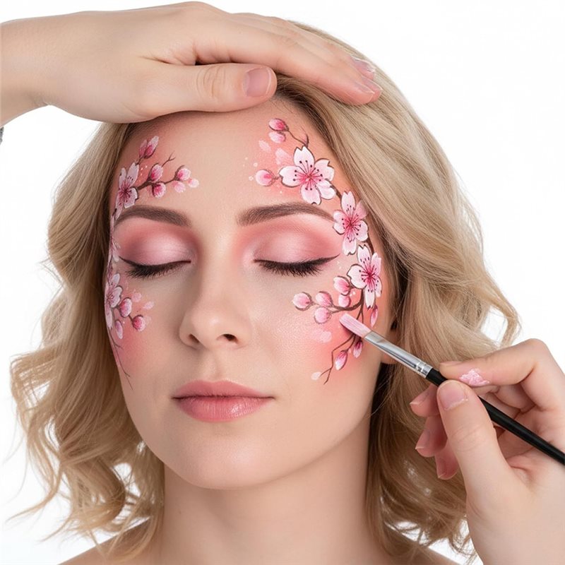 AB34-12Pcs Face Painting Brush - đánh giá và giá Body Brush
