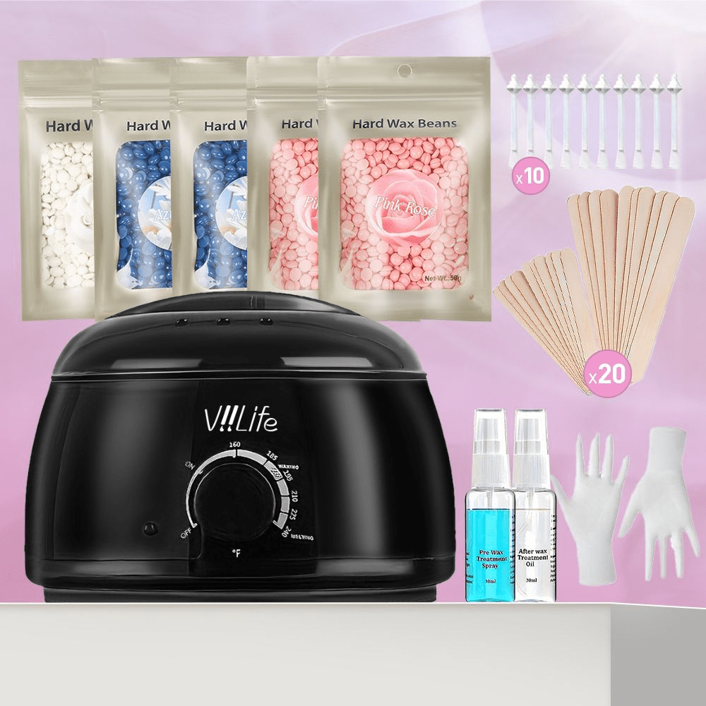 Waxing Kit Hair Removal Women  - đánh giá và giá Wax Warmer