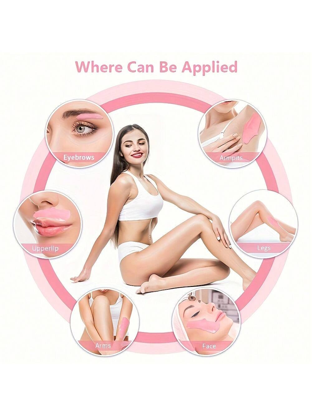 Waxing Kit Hair Removal Women  - đánh giá và giá Wax Warmer