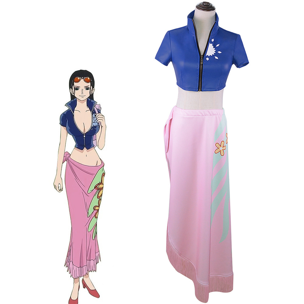 Anime une pièce Nico Robin Cos - đánh giá và giá Bathrobe