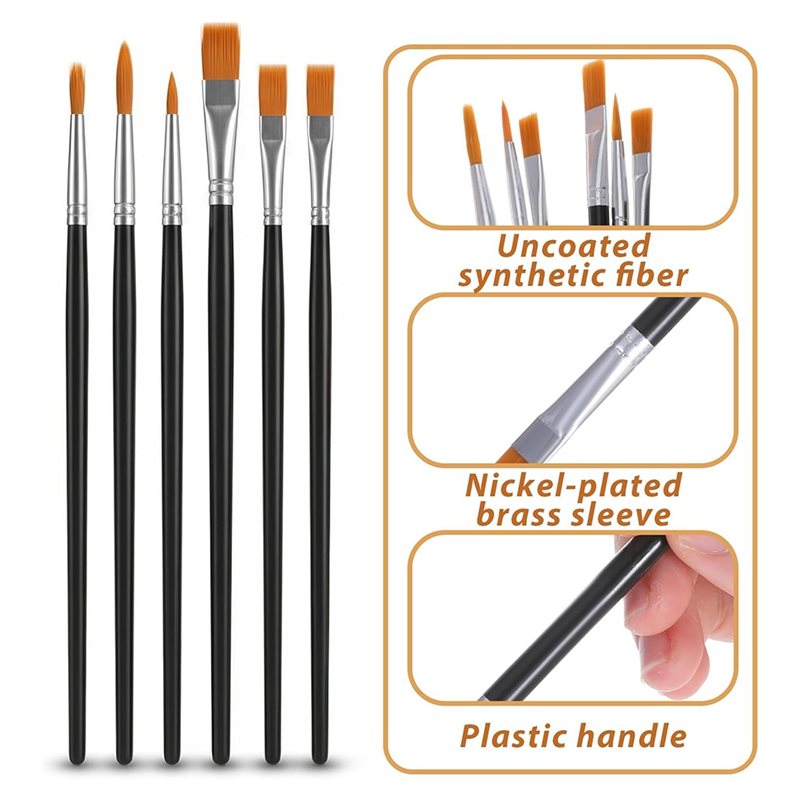 ABGH-12Pcs Face Painting Brush - đánh giá và giá Body Brush